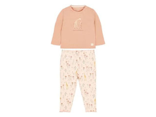 Immagine di Little Dutch pigiama 2 pz Safari Flamingo tg 74/80 cm - Tutine