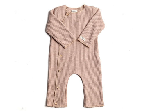 Immagine di Bamboom tutina in maglia con apertura laterale pink tg 1 mese - Tutine