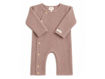 Immagine di Bamboom tutina in maglia con apertura laterale soft brown tg 1 mese - Tutine