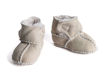 Immagine di Bamboom scarpine babbucce in pelle tg 0-8 mesi light grey - Scarpine neonato