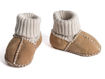 Immagine di Bamboom scarpina a calzino in pelle tg 16-24 mesi camel - Scarpine neonato