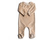 Immagine di Bamboom tutina felpata da bimba velvet sand tg 1 mese