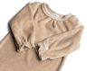 Immagine di Bamboom tutina felpata da bimba velvet sand tg 1 mese