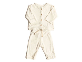 Immagine di Bamboom twinset con apertura frontale Bee's tg 1 mese - Vestiti per Bambini e Neonati