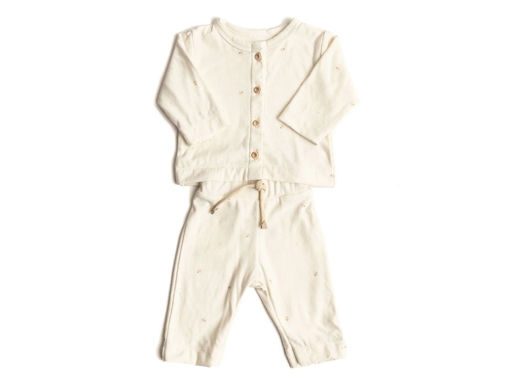 Immagine di Bamboom twinset con apertura frontale Bee's tg 1 mese - Vestiti per Bambini e Neonati