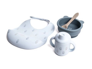 Immagine di Bamboom First Meal Set monkey - Piatti e posate