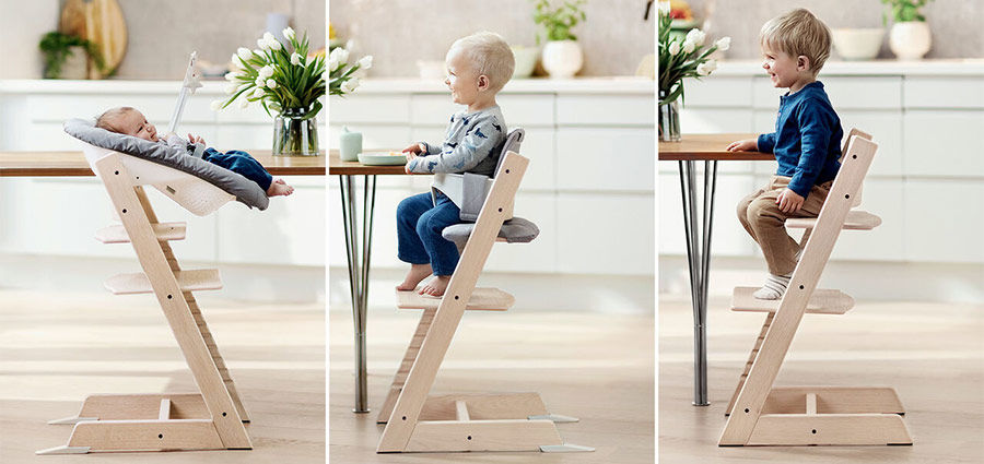 Guida alla regolazione della seduta e della pedana di Stokke Tripp