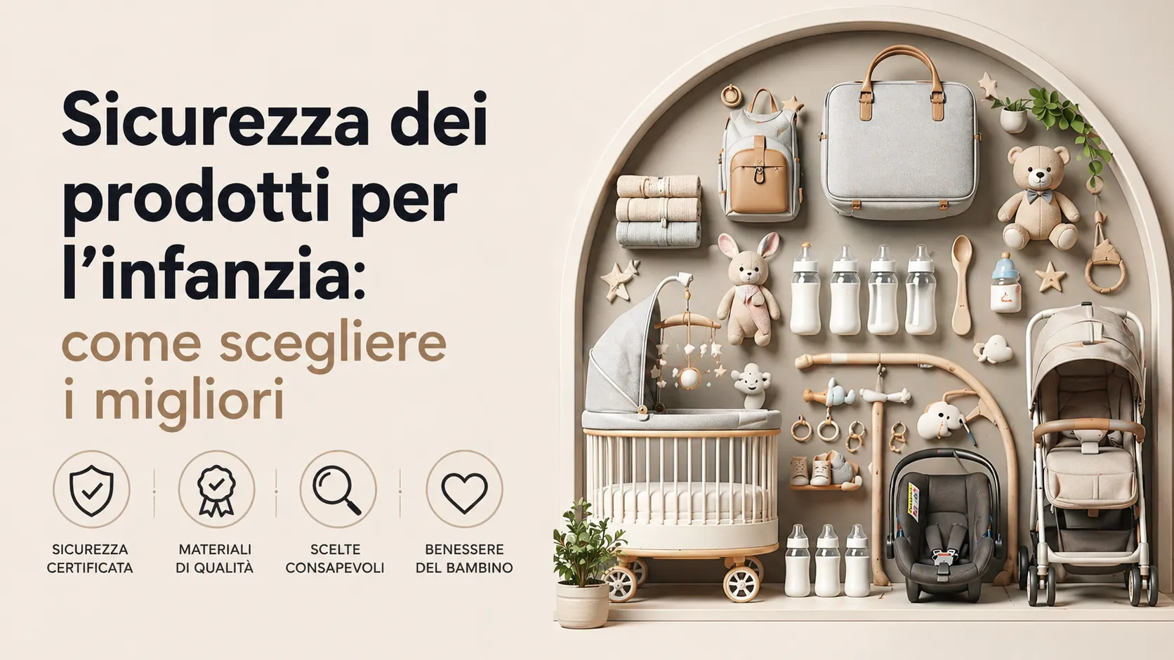 sicurezza prodotti infanzia: come scegliere prodotti sicuri per neonati