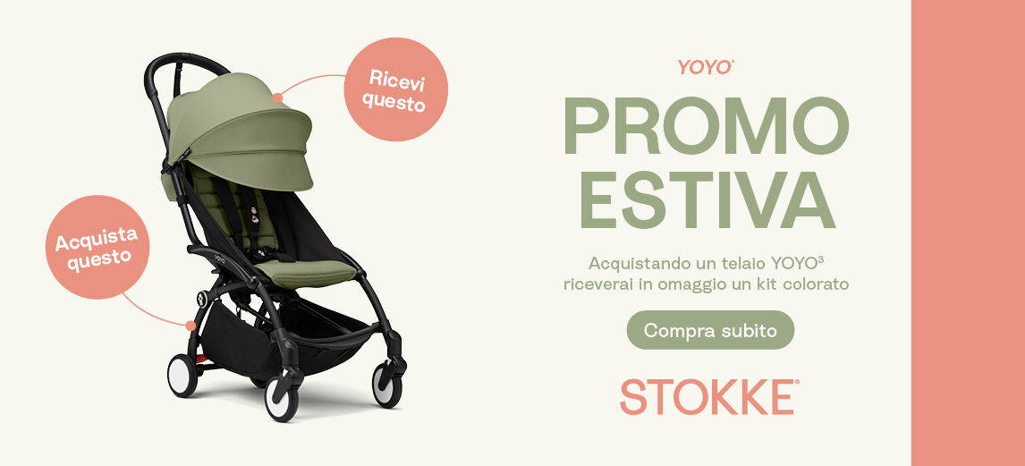 Passeggino Yoyo offerta rivestimento 6+ in omaggio