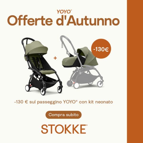 YOYO³ Duo 0+/6+: sconto 130€ — Offerte d'Autunno Stokke