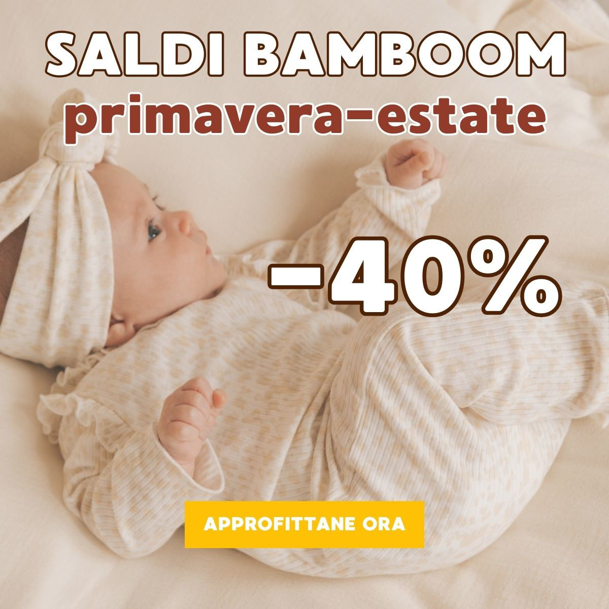 Saldi estivi Bamboom 2025