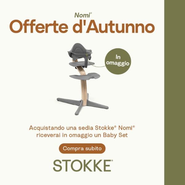 Sedia Stokke Nomi: Baby Set omaggio — Offerte d'Autunno Stokke