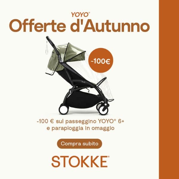 Stokke YOYO³ 6+: 100€ di sconto — Offerte d'Autunno Stokke