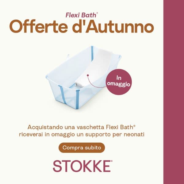 Stokke Flexi Bath: supporto neonati omaggio — Offerte d'Autunno Stokke